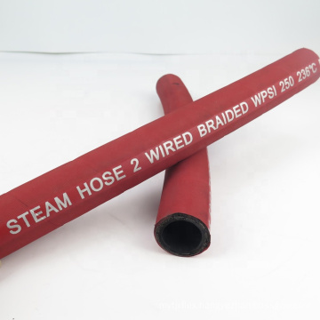 High Pressure Steam Black Red color Rubber Hose for hot Air/Water Industrial Hose